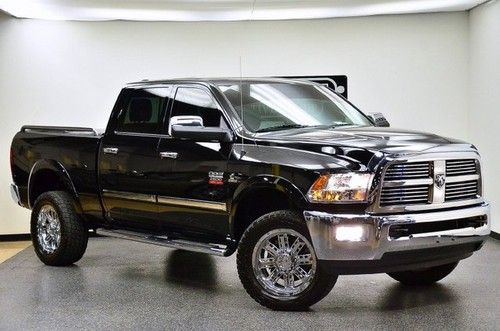 2012 ram 2500 crew cab 4x4 diesel leather loaded navigation chrome