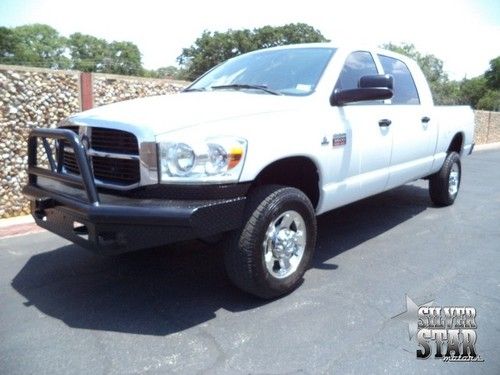 07 ram 3500 srw sxt 4wd megacab diesel leather gps alloys xnice loaded!