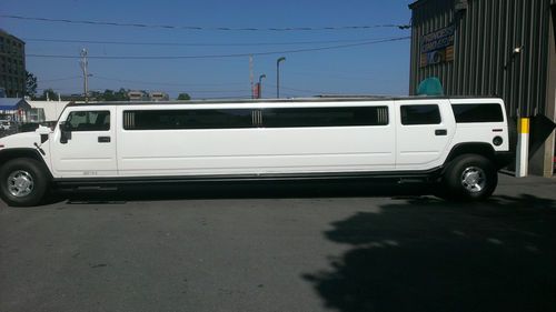 2006 hummer h2 base sport utility 4-door 6.0l  limousine, limo, limobus