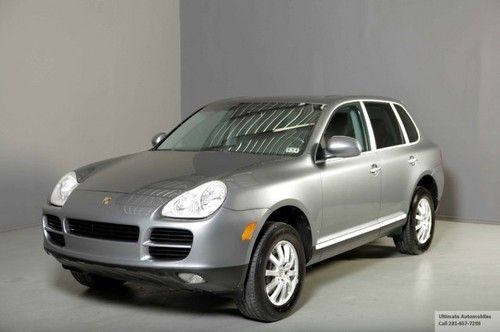 2004 porsche cayenne awd leather alloys auto 77k miles 1-owner clean autocheck !