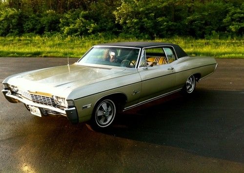 Numbers matching 1968 chevrolet impala custom 2 door hardtop w/327 2-speed auto