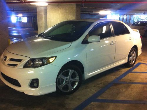 2012 new toyota corolla s w sunroof