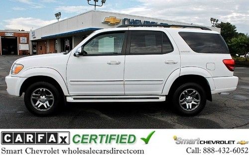 Used toyota sequoia limited 4x4 luxury sport utility 4wd suv we finance autos v8