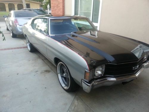 Beautiful 1972 chevrolet chevelle hardtop 2-door 5.7l