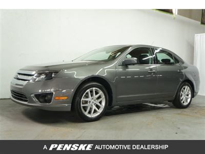 4dr sdn sel fwd ford fusion sel low miles sedan automatic 2.5l 16v i4 duratec en