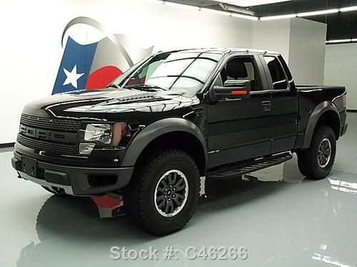 2010 ford f150 4x4 svt raptor supercab 6.2l sunroof nav texas direct auto