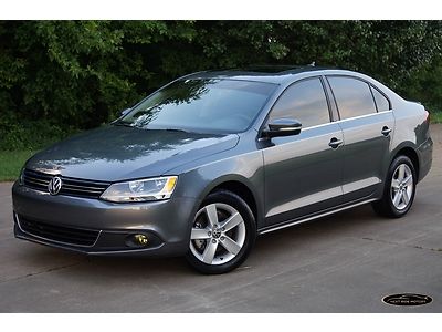 5-days *no reserve* '12 volkswagen jetta tdi nav 6-spd manual *diesel* 1-owner