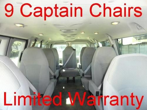 2008 ford e-series van e150 xlt club wagon 9 captain ch