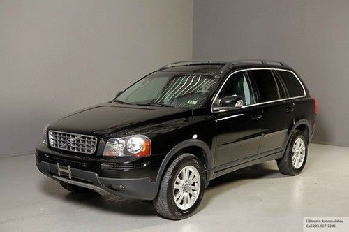 2008 volvo xc90 3.2 dvd cpo 7-pass 3row sunroof leather alloys pdc wood alloys