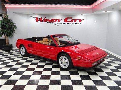 1992 ferrari mondial t cabriolet~major service done~books &amp; records~5-speed~nice