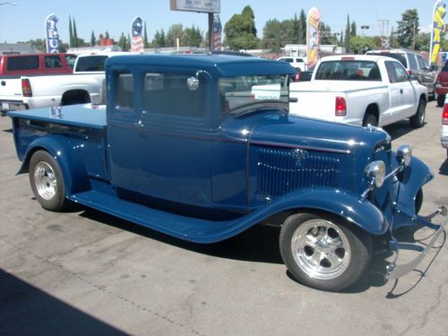 1934 ford custom extended cab hotrod street rod one of a kind all steel must see