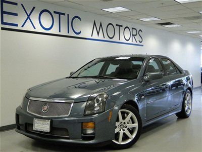2006 cadillac cts-v! 6-speed nav heated-sts moonroof bose/6-cd 400hp xenons!!