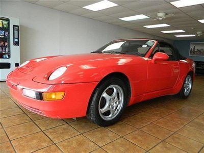 1994 porsche 968 convertible low miles bad motor. needs a new motor.