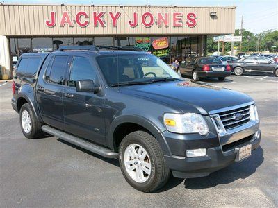 Xlt 4.0l v6 4x4 sunroof leer camper top reserve sensing sync trailer tow