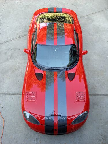 1997 dodge viper gts, supercharged, hre wheels, clearcoated stripes