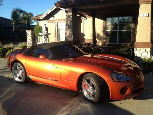 Dodge viper srt-10 500hp copper head edition (rare) v-10 20v rwd **no reserve**