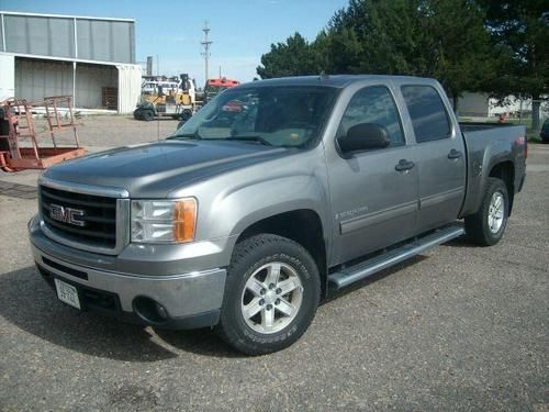 2009 gmc sierra z71 sle crewcab 4x4 shortbed pickup automatic low$ hail damage