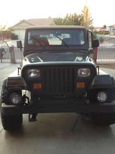 1995 jeep wrangler sahara sport utility 2-door 4.0l