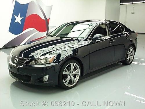 2010 lexus is 250 sunroof nav rear cam paddle shift 60k texas direct auto