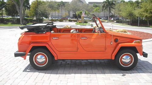 1974 VW THING-Orange-Excellent Condition-Southern California Beach Car, US $12,000.00, image 3