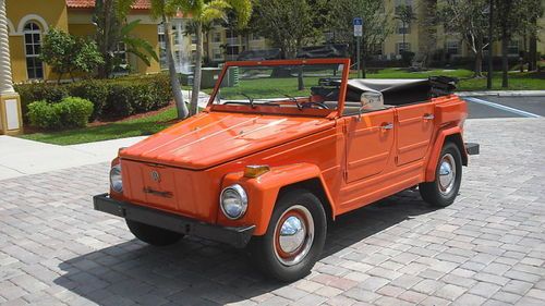 1974 VW THING-Orange-Excellent Condition-Southern California Beach Car, US $12,000.00, image 4