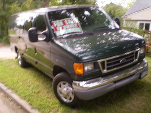 2007 ford econoline e350 diesel extended