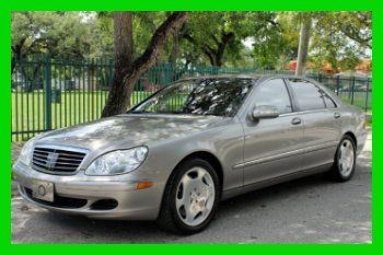 2005 mercedes benz s-600 turbo v12 tons of power low miles loaded