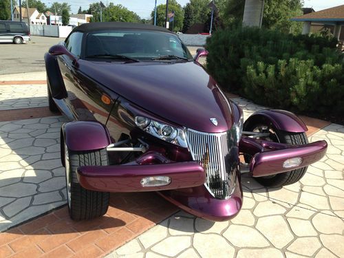 1999 plymouth prowler convertible no reserve best offer 1-owner clear title wow!