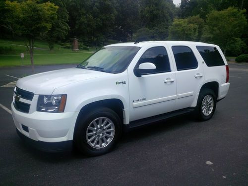 2008 chevy tahoe hybrid 2wd