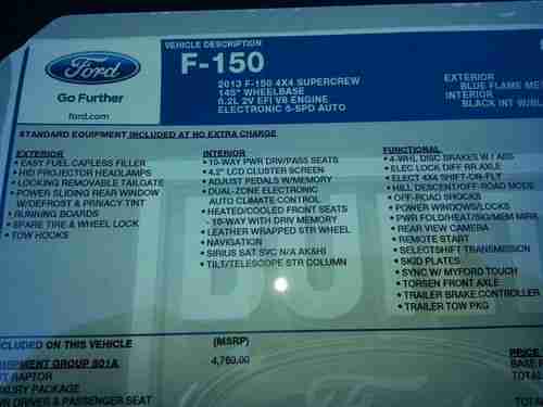 RAPTOR F-150 FORD  NEW 2013, image 17