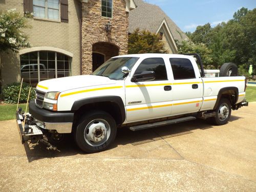 2005 chevrolet 2500 crew cab railroad truck  one owner &amp; clean carfax