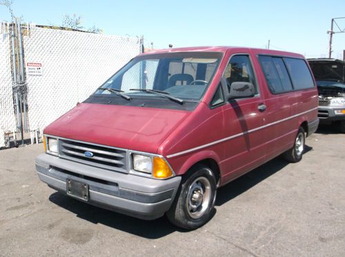 1991 ford aerostar, no reserve