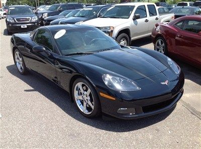 2007 corvette coupe only 20k black all original! z51