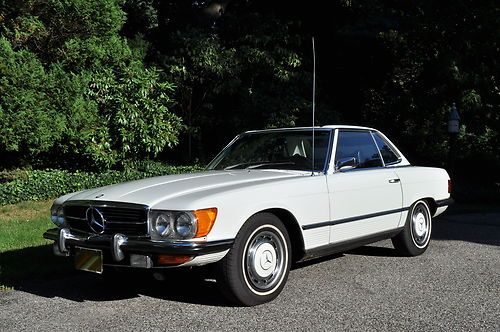 1972 mercedes-benz 350sl 4.5 litre v8 with 59,000 original miles 2-tops, a/c nr!
