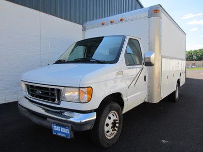 2003 ford e-450 utility body dually super duty truck 7.3l turbo diesel 1-owner!!