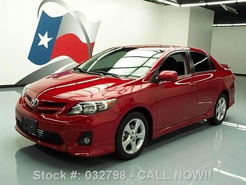 2012 toyota corolla s automatic cruise ctrl spoiler 21k texas direct auto