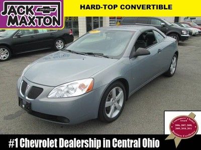 07 pontiac g6 convertible hard top leather heated seats premium sound low miles