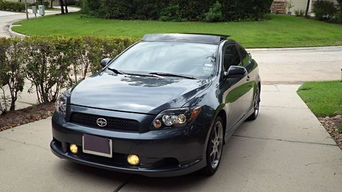 2008 scion tc.  low miles! factory warranty! brand new tires! clean title!