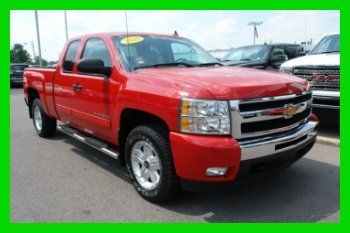 2010 chevrolet silverado 1500 4wd ext cab lt~z71~loaded~716 mile new car trade!