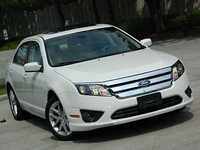 2011 ford fusion lthr heated seats sync sunroof blindspot sensors backen camera