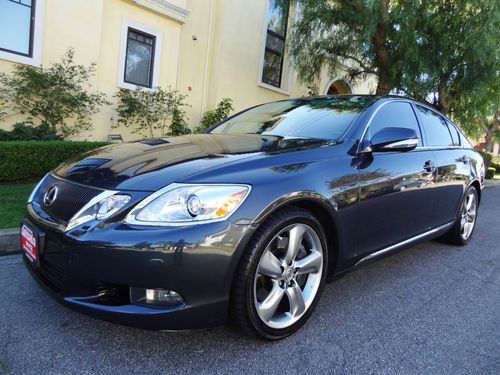 2008 lexus gs460 sedan smokey granite loaded 1 owner clean carfax no reserve