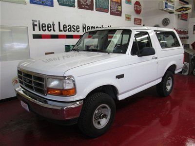 No reserve 1996 ford bronco xl 4x4, 1 government owner