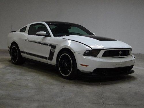 2012 ford mustang boss 302 damaged salvage hard to find loaded nice unit l@@k!!