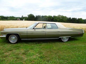 72 cadillac sedan deville  70th anniversary edition  100% original parts