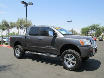 2005 4x4 4wd lifted gray v8 5.6l automatic crew cab pickup truck