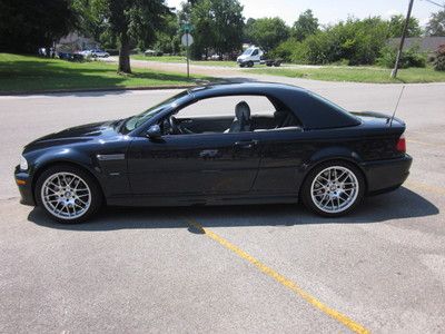 Bmw e46 m3 convertible with fac. hard top 6 speed manual low miles gorgeous 2002