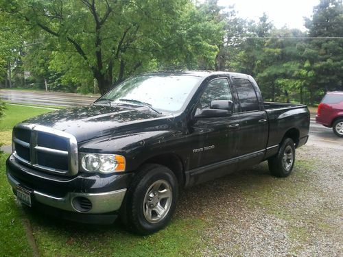 Dodge, ram, 1500, black, truck, 2005, tow package