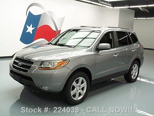 2008 hyundai santa fe ltd heated leather sunroof 48k mi texas direct auto