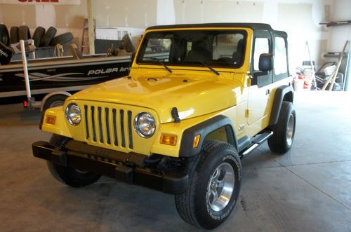 2004 jeep wrangler se sport utility 2-door 2.4l