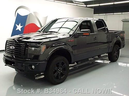 2012 ford f150 fx4 4x4 crew ecoboost v6 sunroof nav 15k texas direct auto